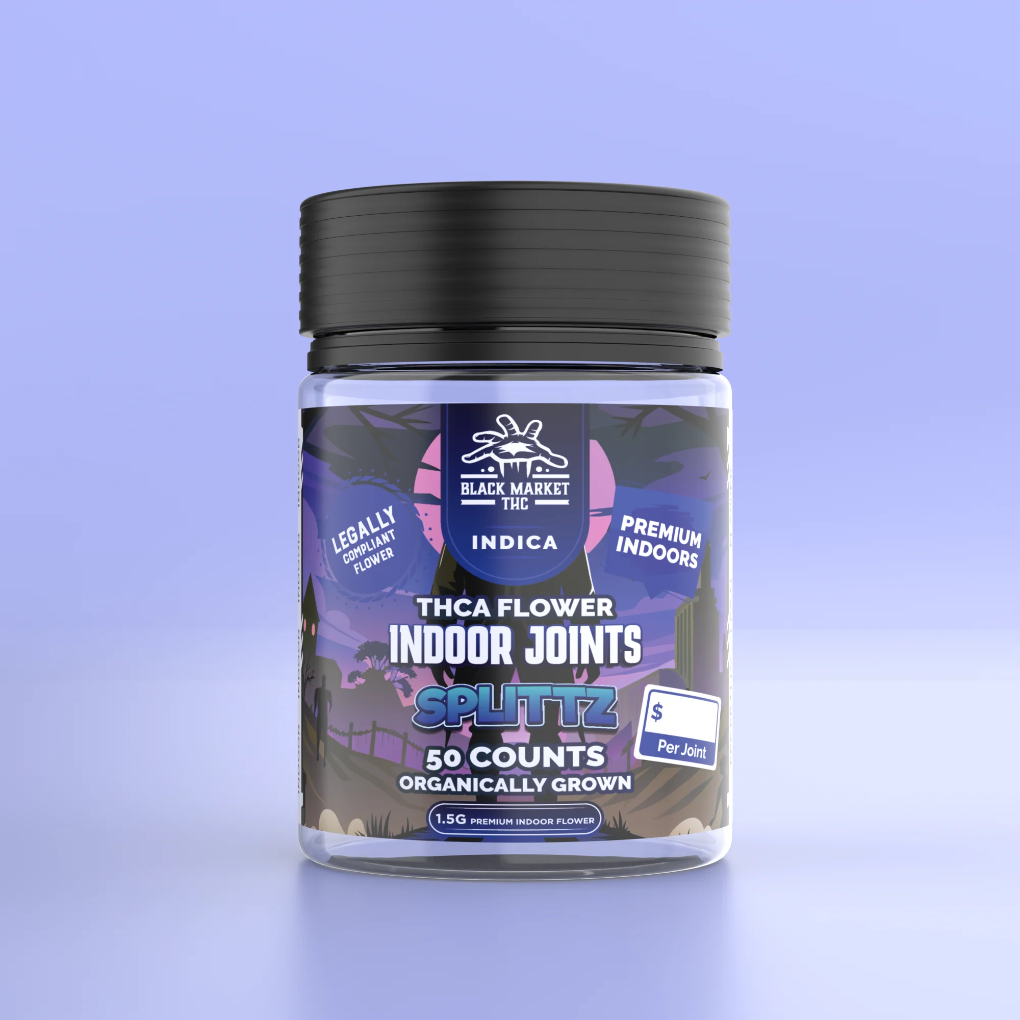 BLACK MARKET THC - INDOOR GROWN THCA JOINTS - 50CT - Image 3