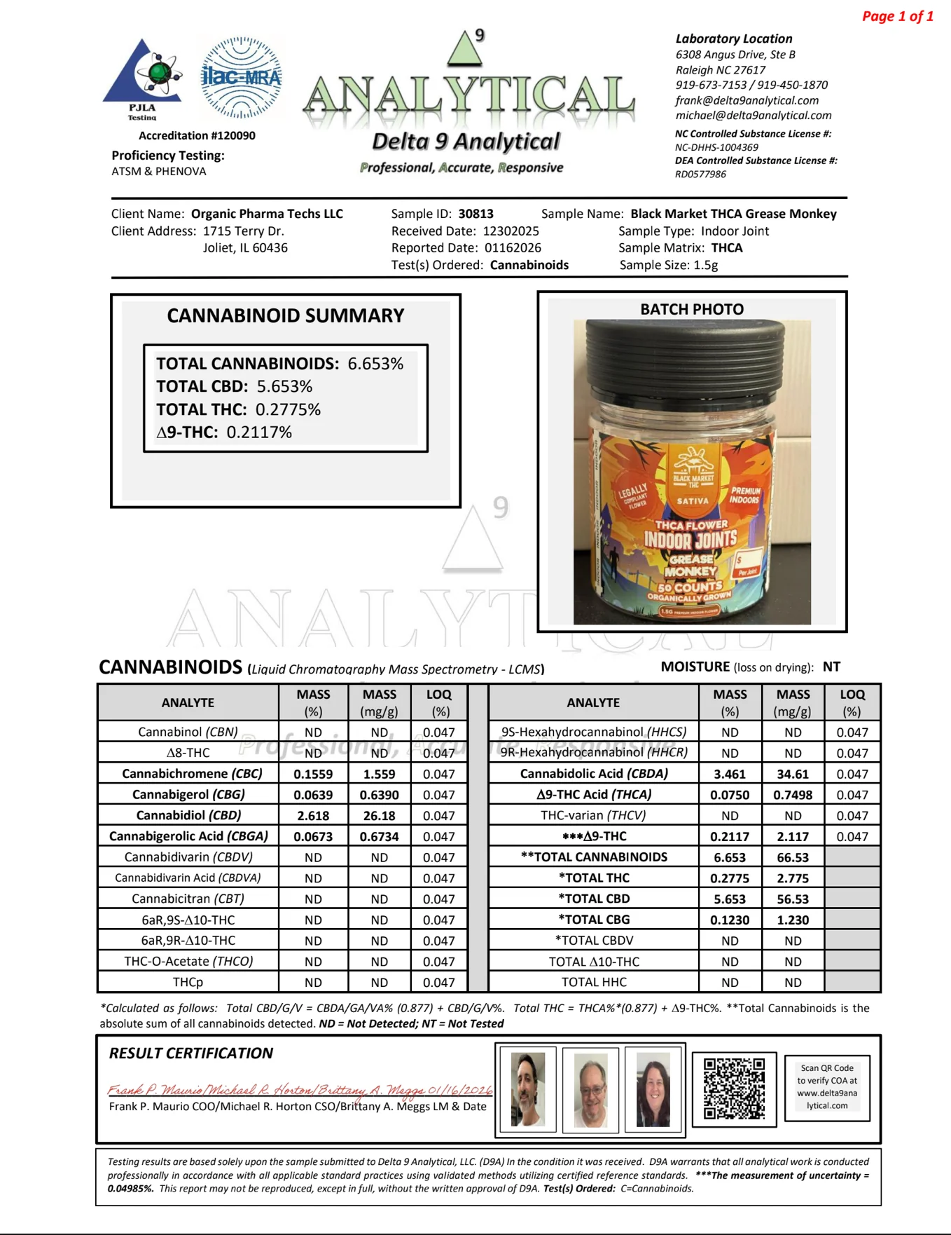 BLACK MARKET THC - INDOOR GROWN THCA JOINTS - 50CT - Image 4