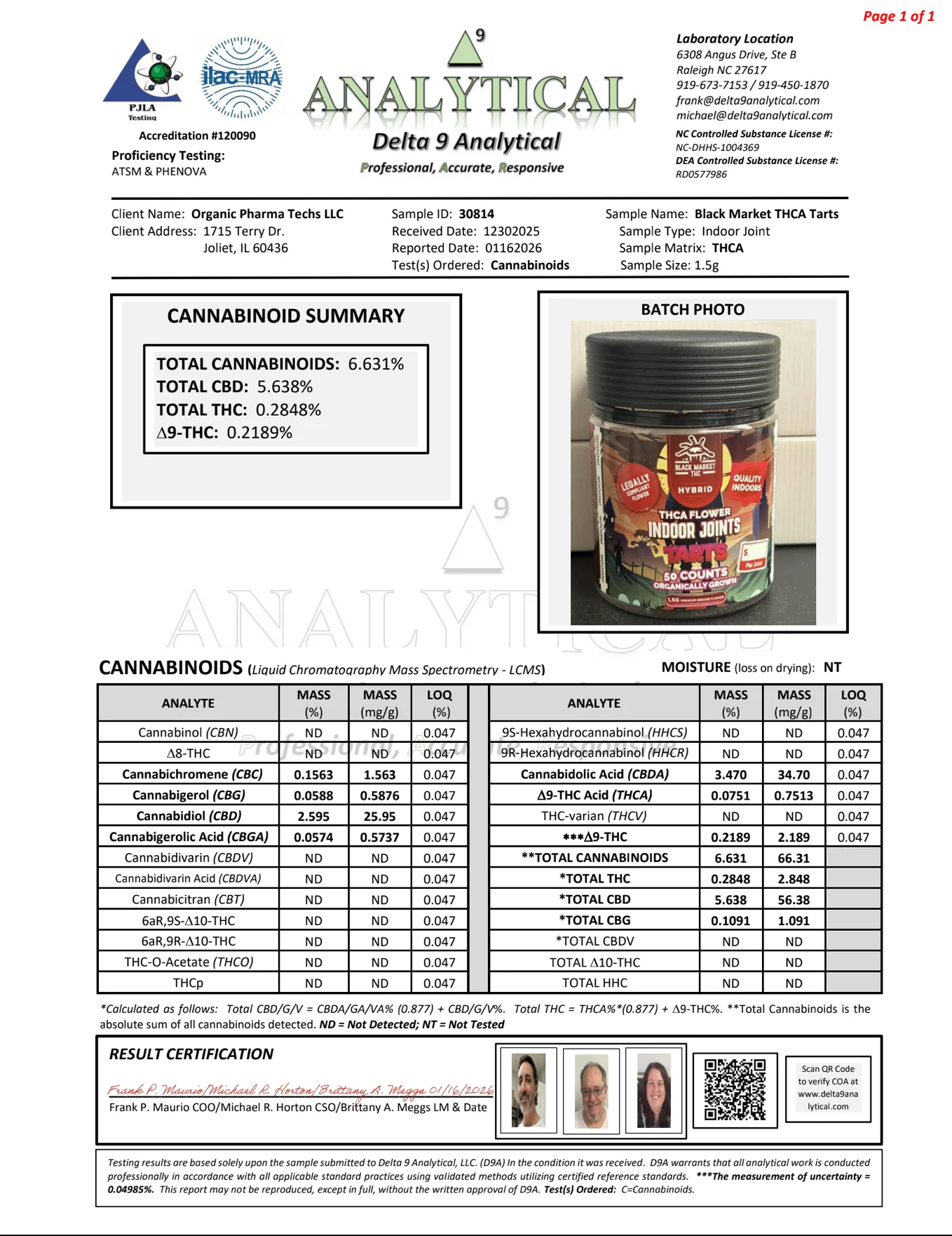 BLACK MARKET THC - INDOOR GROWN THCA JOINTS - 50CT - Image 6