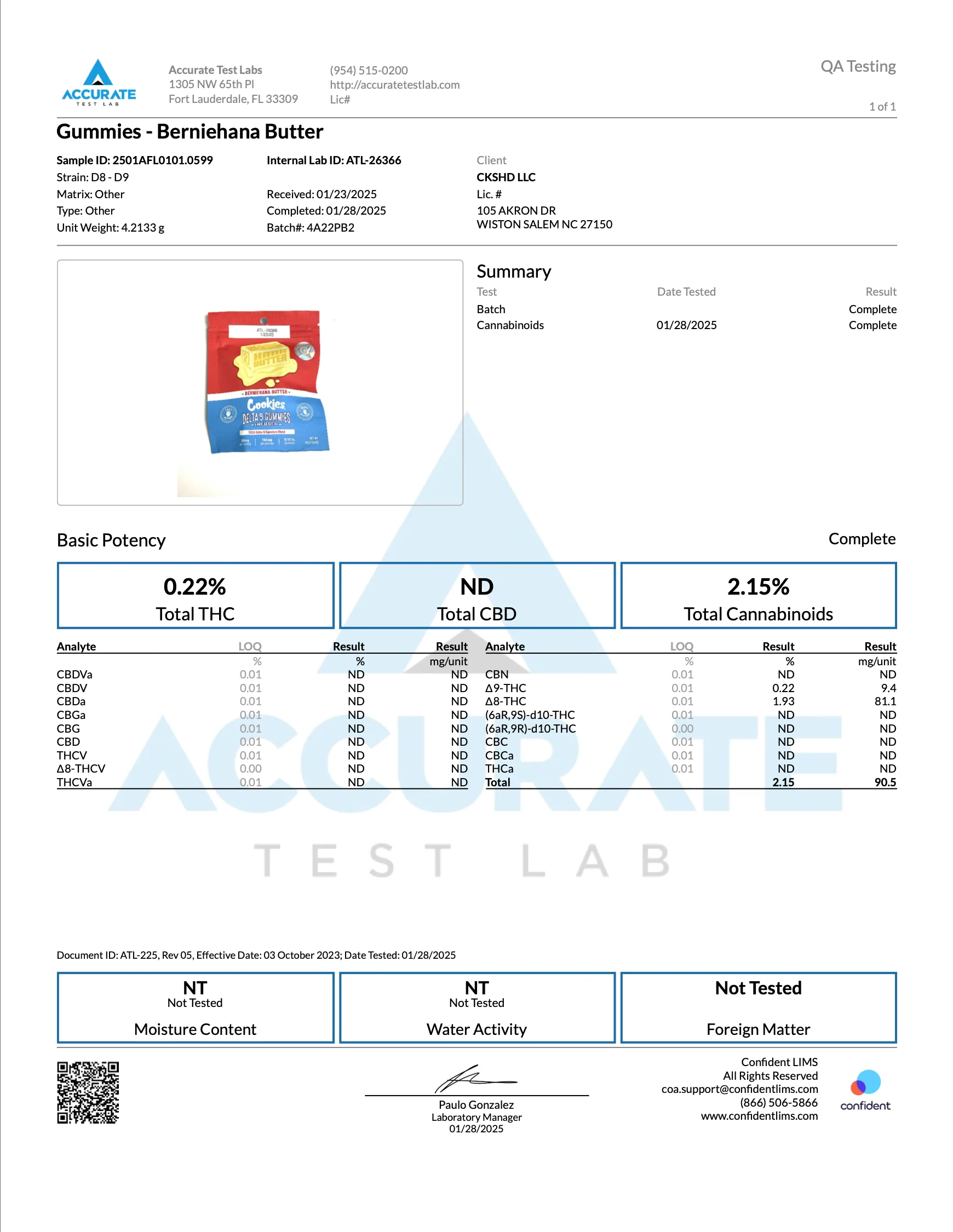COOKIES: THC GUMMIES - 1000MG - Image 16