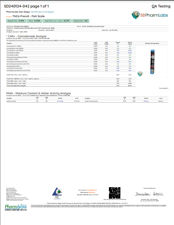 COOKIES - THC-A PREROLL - Image 5