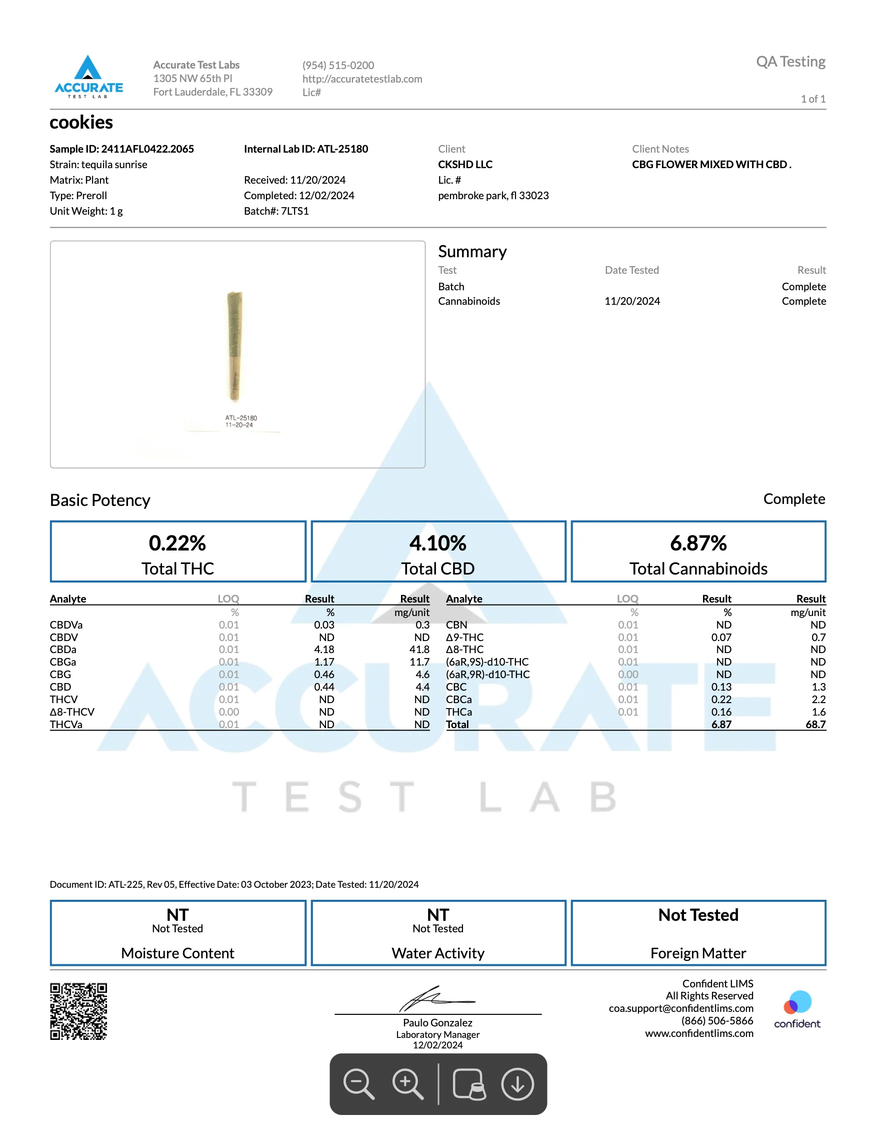 COOKIES: THCA INFUSED PRE-ROLL SLIMS PACK - 5CT - Image 6