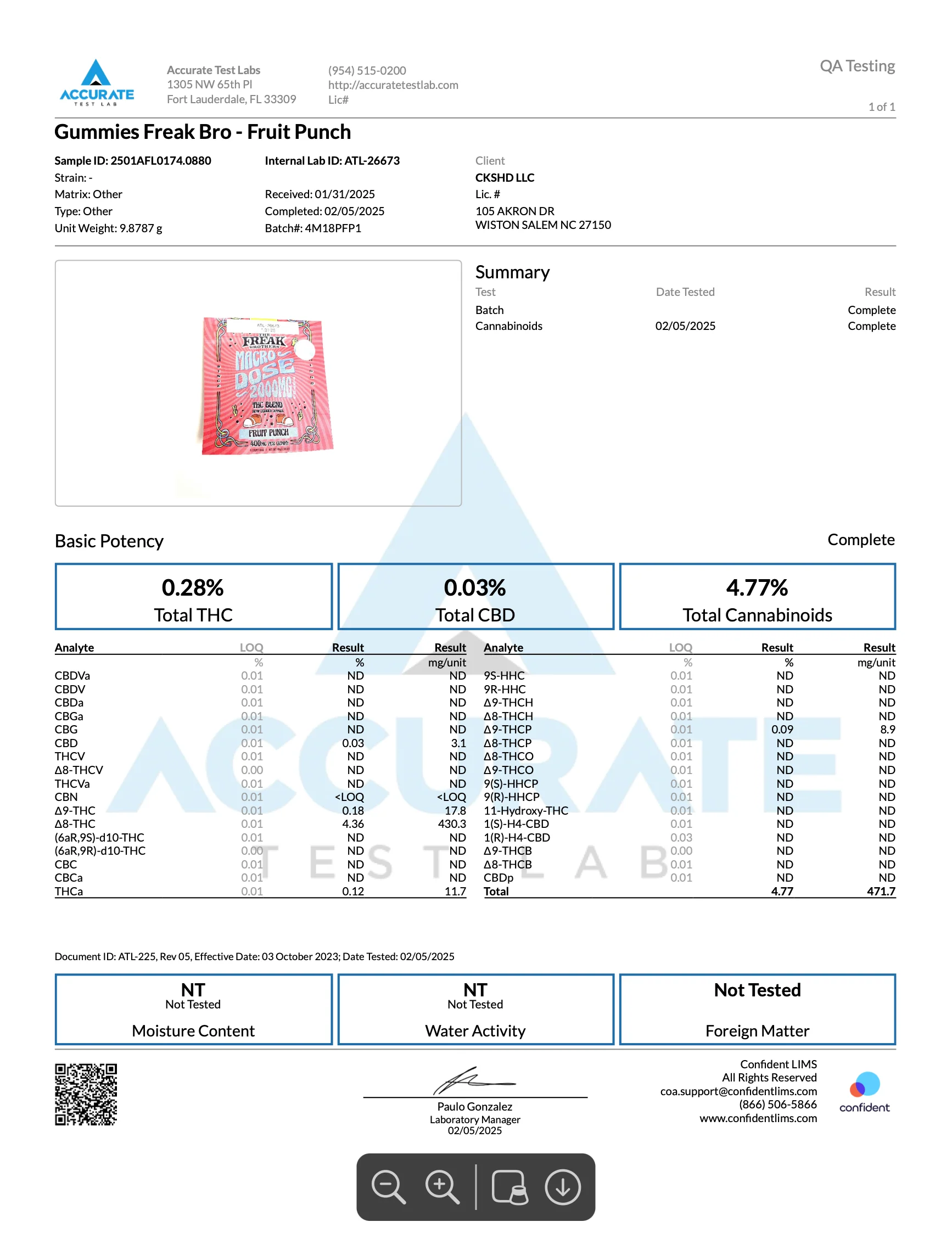 COOKIES: THE FREAK BROTHERS THC GUMMIES - 400MG - Image 5