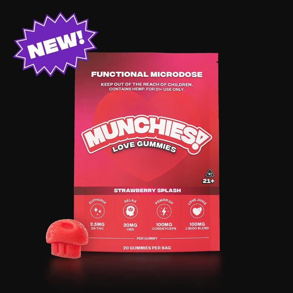 DELTA MUNCHIES: FUNCTIONAL MICRODOSE MUSHROOM GUMMIES - 5CT - Image 3
