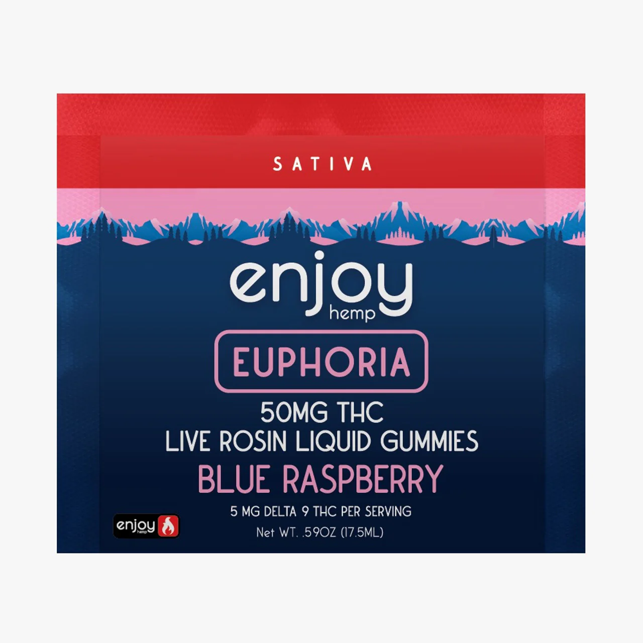 ENJOY: LIVE ROSIN LIQUID GUMMIES - 50MG - Image 3