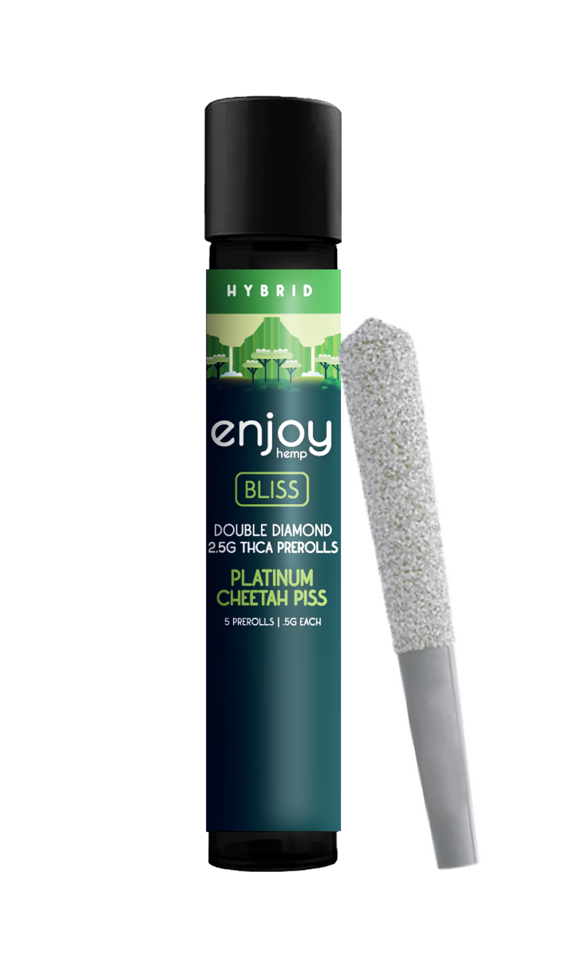 ENJOY: MEGA POTENCY DOUBLE DIAMOND THCA PRE-ROLLS - 2.5G - Image 3