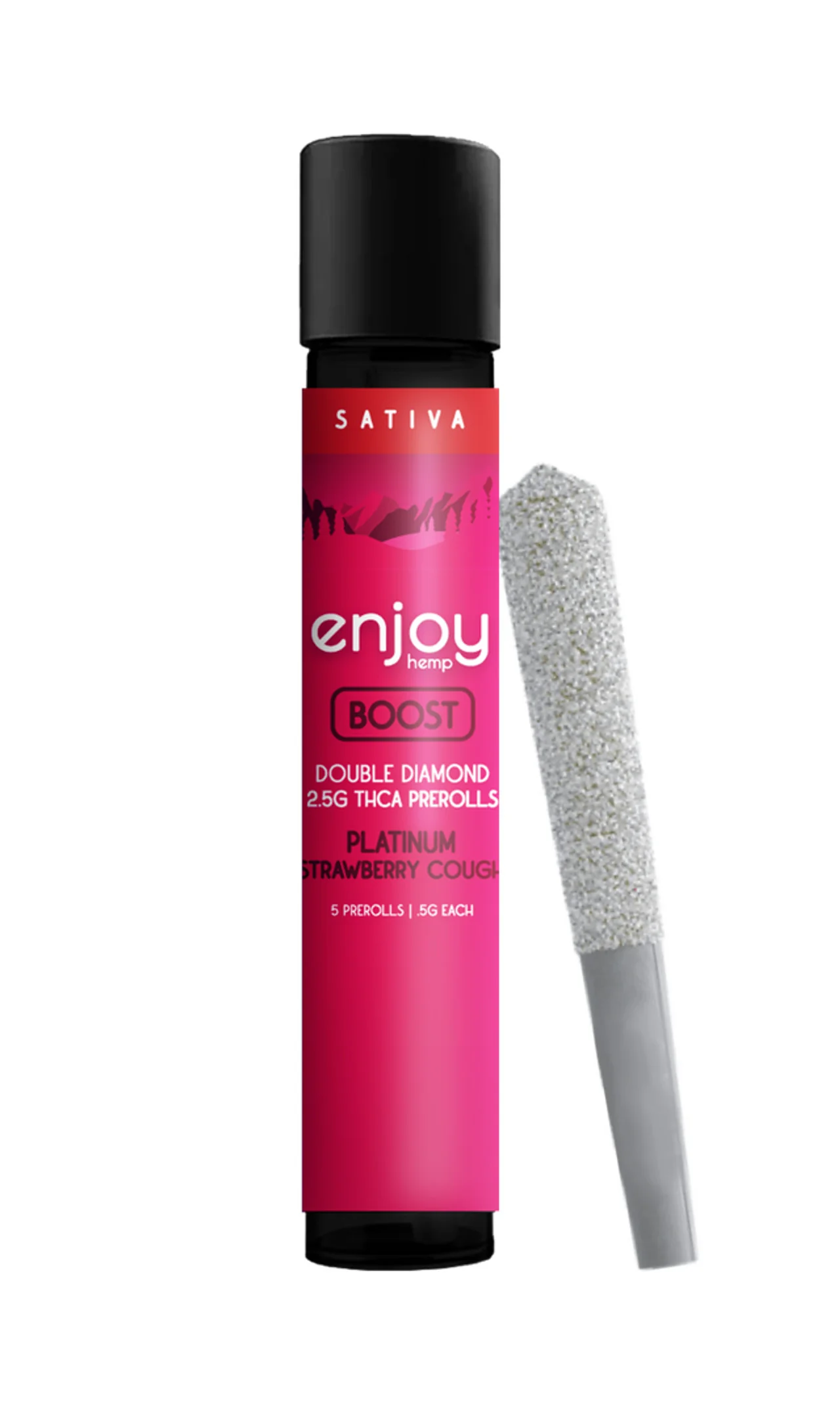 ENJOY: MEGA POTENCY DOUBLE DIAMOND THCA PRE-ROLLS - 2.5G - Image 8