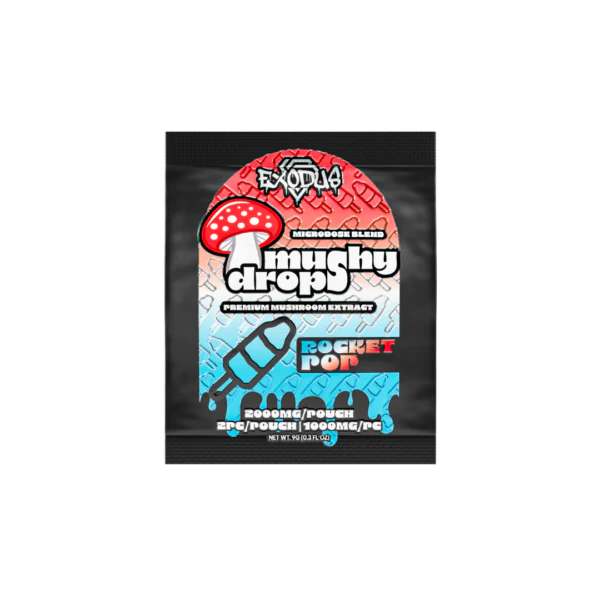 EXODUS: MUSHY DROPS - MUSHROOM GUMMIES - 2CT - Image 3