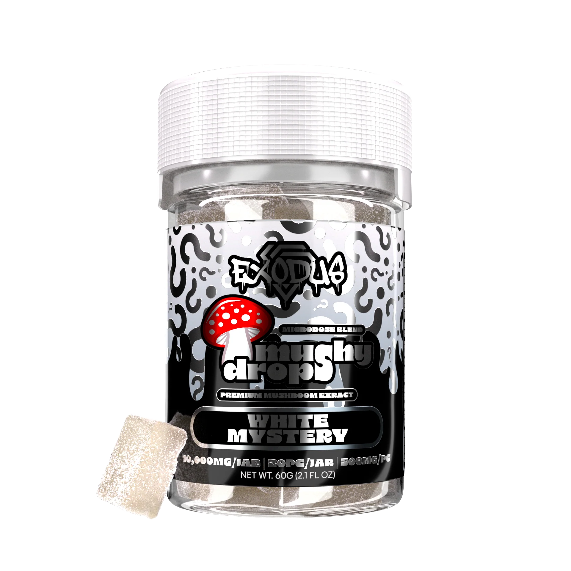 EXODUS: MUSHY DROPS - MUSHROOM GUMMIES - 20CT - Image 4