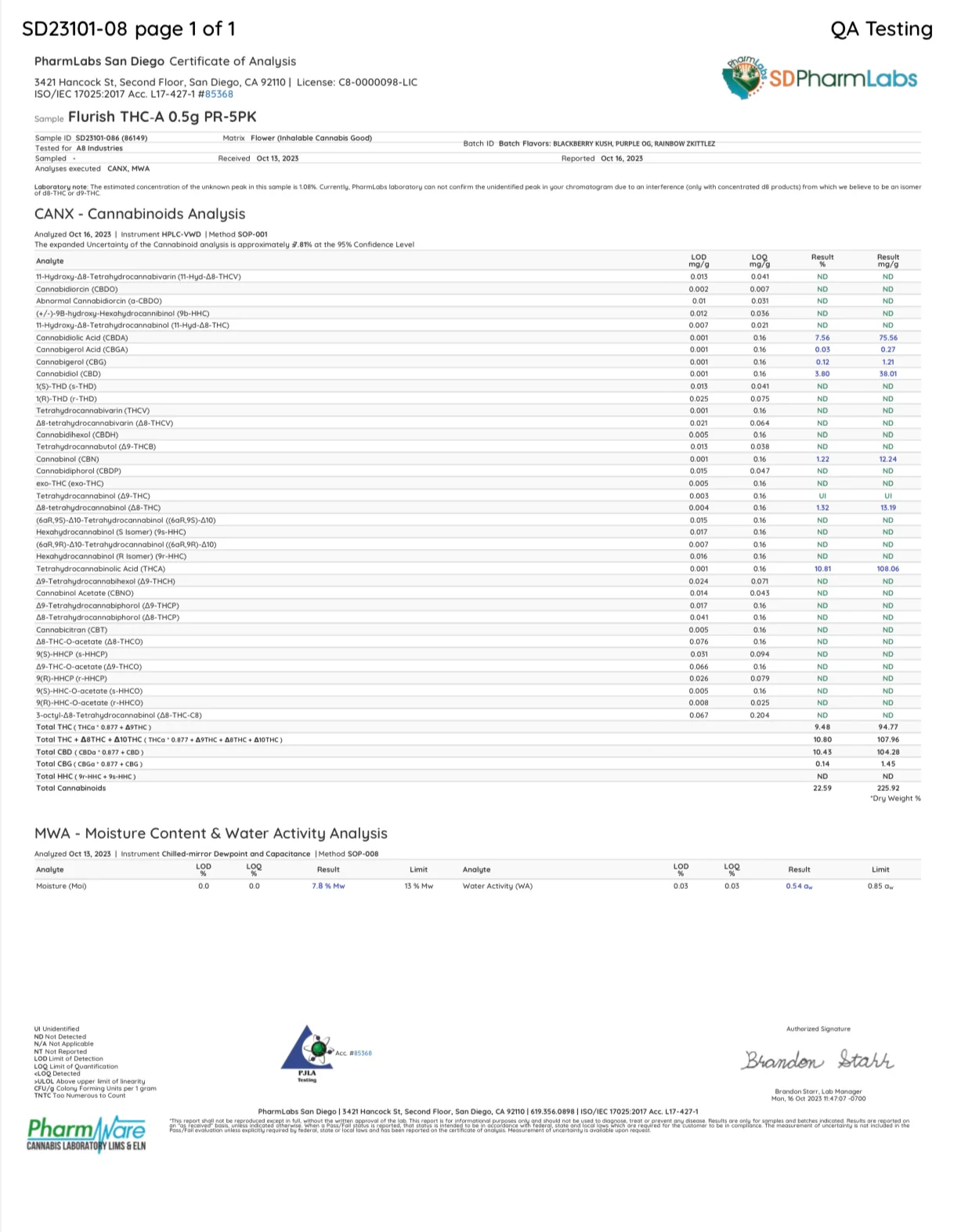 FLURISH: THCA THC PREROLLS - 5CT - Image 5
