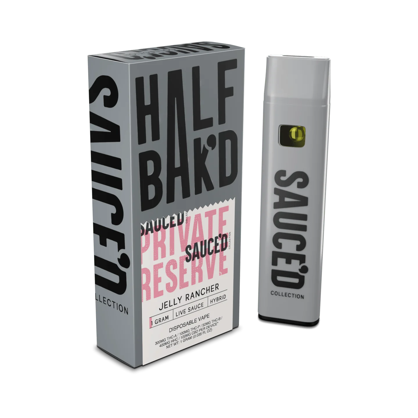HALF BAK'D: PRIVATE RESERVE SAUCE'D DISPOSABLE - 1G - Image 5