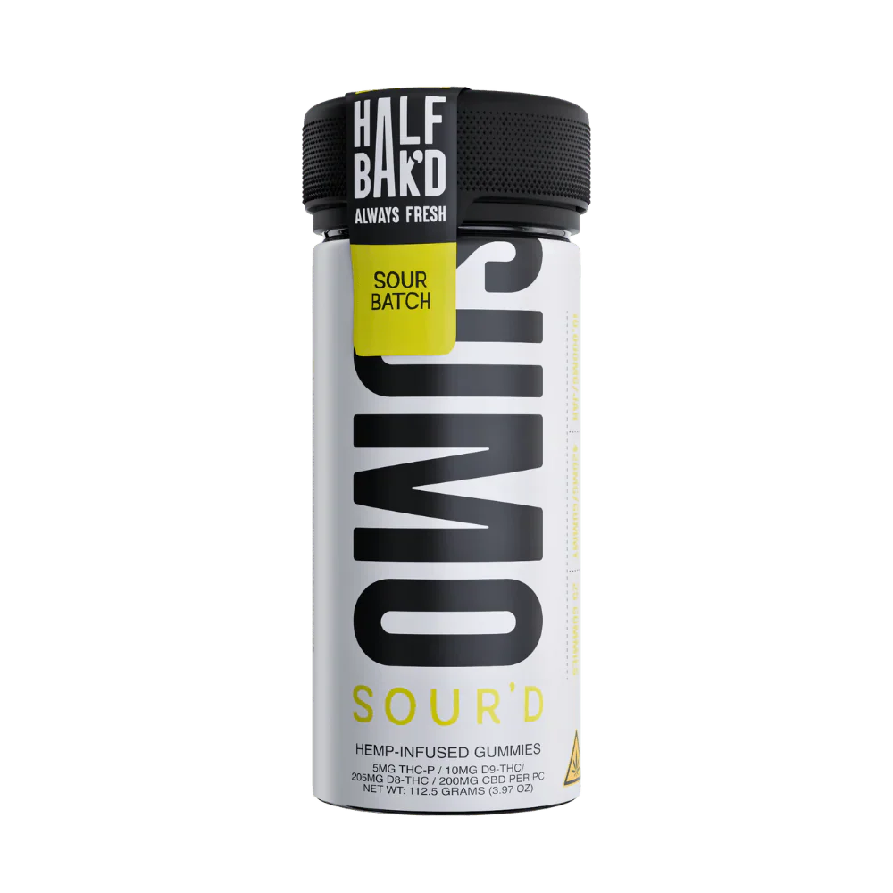 HALF BAK'D: SOUR'D GUMMIES - 10,000MG - Image 4