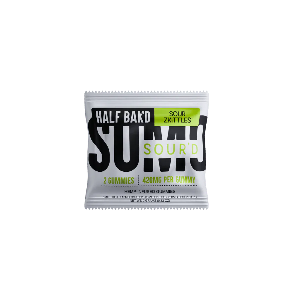 HALF BAK'D: SOUR'D GUMMIES - 840MG. - Image 6