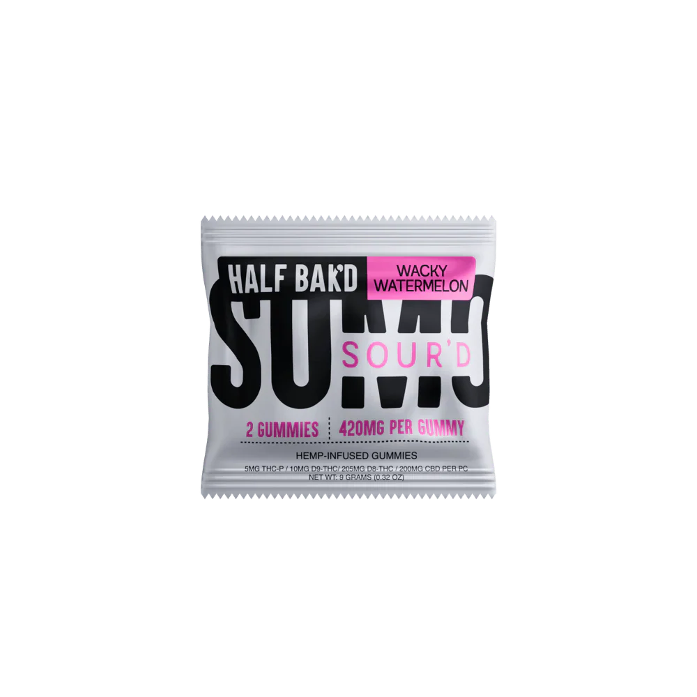 HALF BAK'D: SOUR'D GUMMIES - 840MG. - Image 7