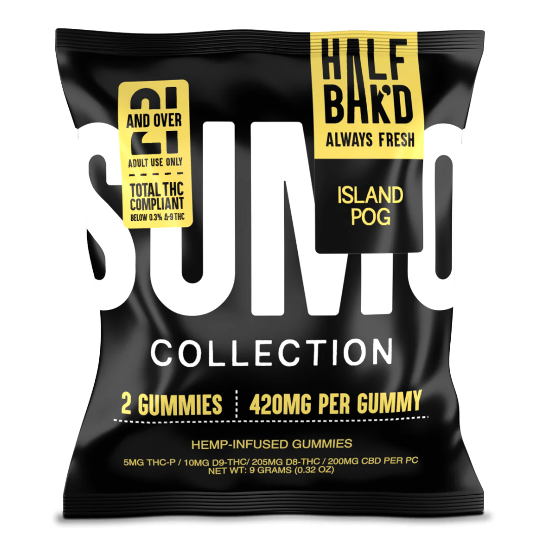 HALF BAK'D: SUMO 420MG THC GUMMY - 2 PACK - Image 6