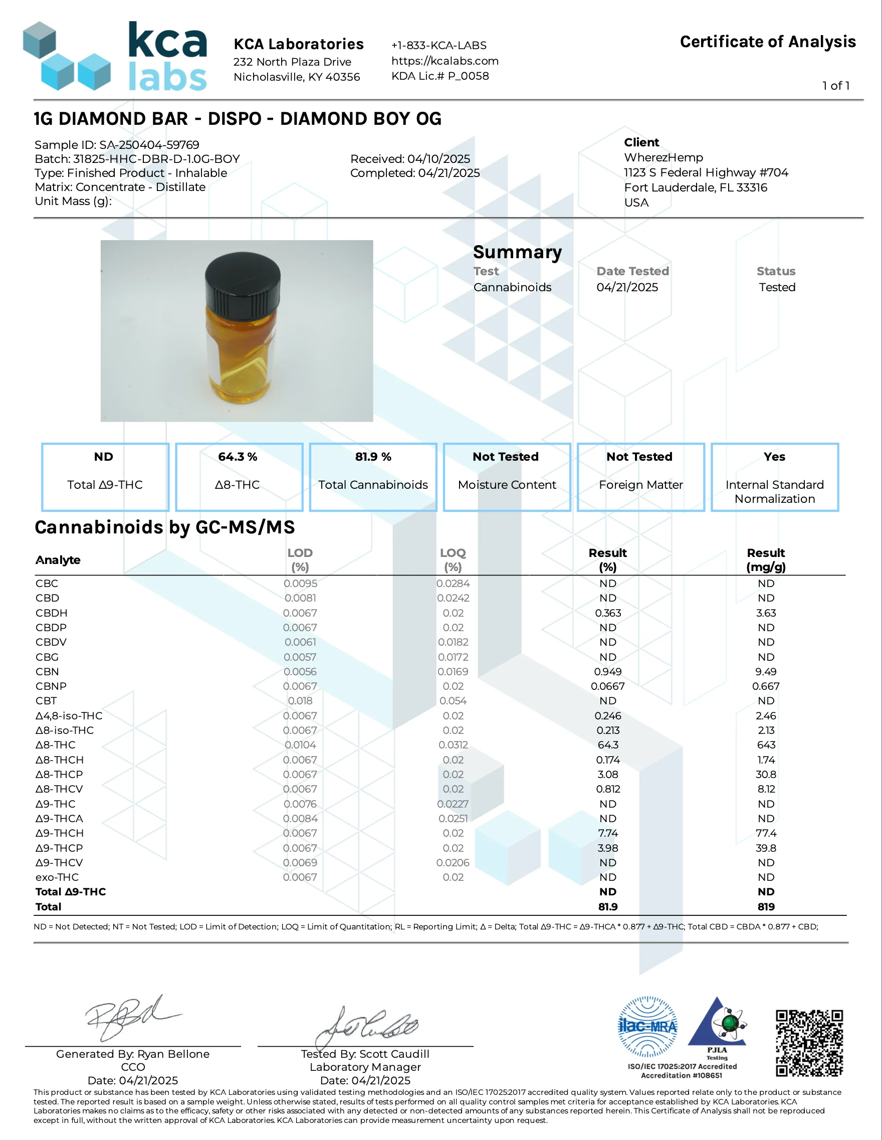 HIDDEN HILLS: DIAMOND BOYS FLAWLESS EDITION DIAMOND BAR - 1G - Image 5