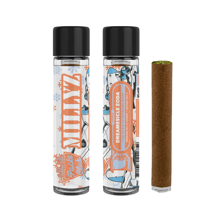 HIDDEN HILLS: MILLYZ GLASS TIP DIAMOND BLUNT - 1.5G - Image 3