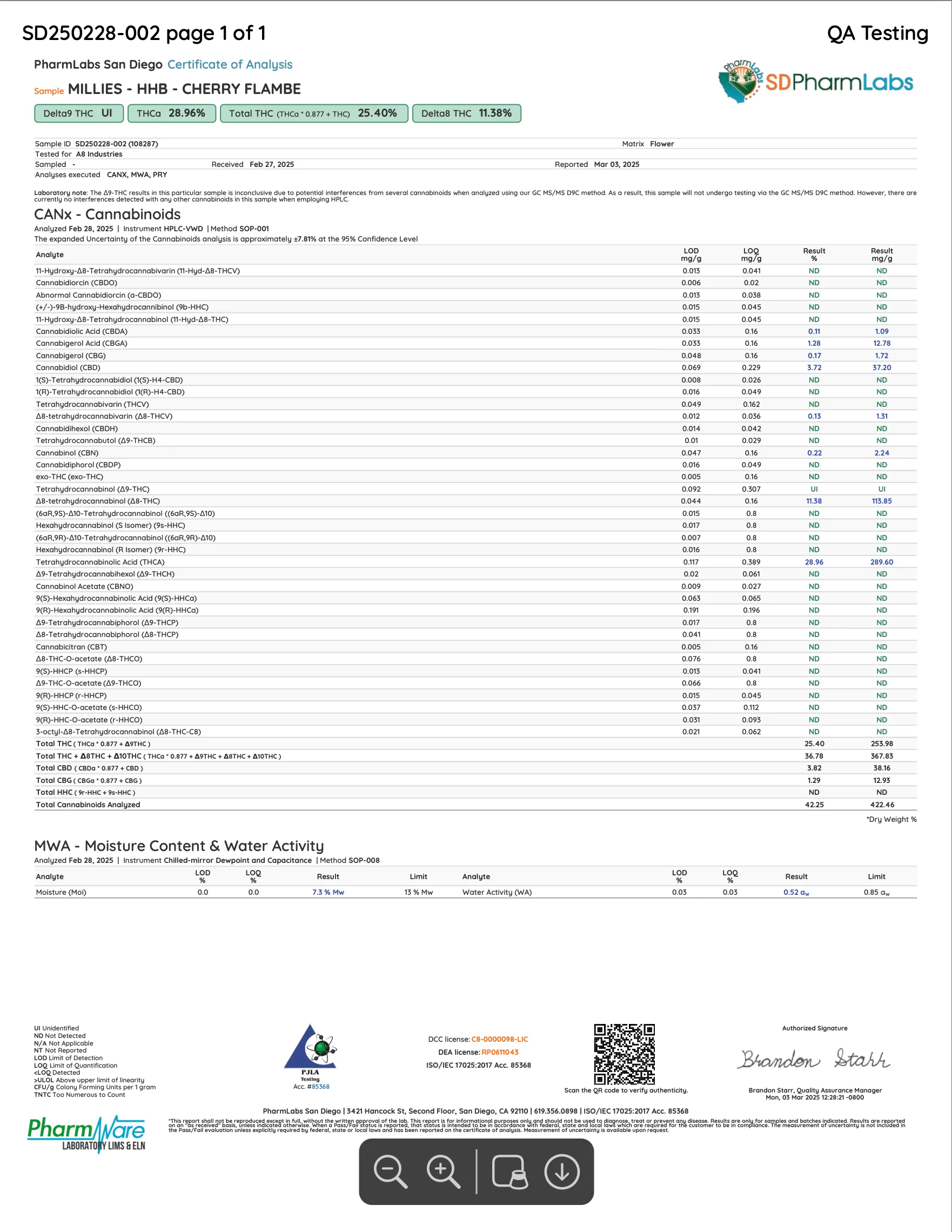 HIDDEN HILLS: MILLYZ GLASS TIP DIAMOND BLUNT - 1.5G - Image 7