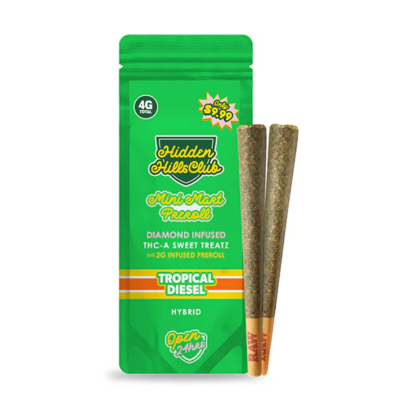 HIDDEN HILLS: MINI MART SWEET TREATZ THCA PREROLLS - 2G - Image 4