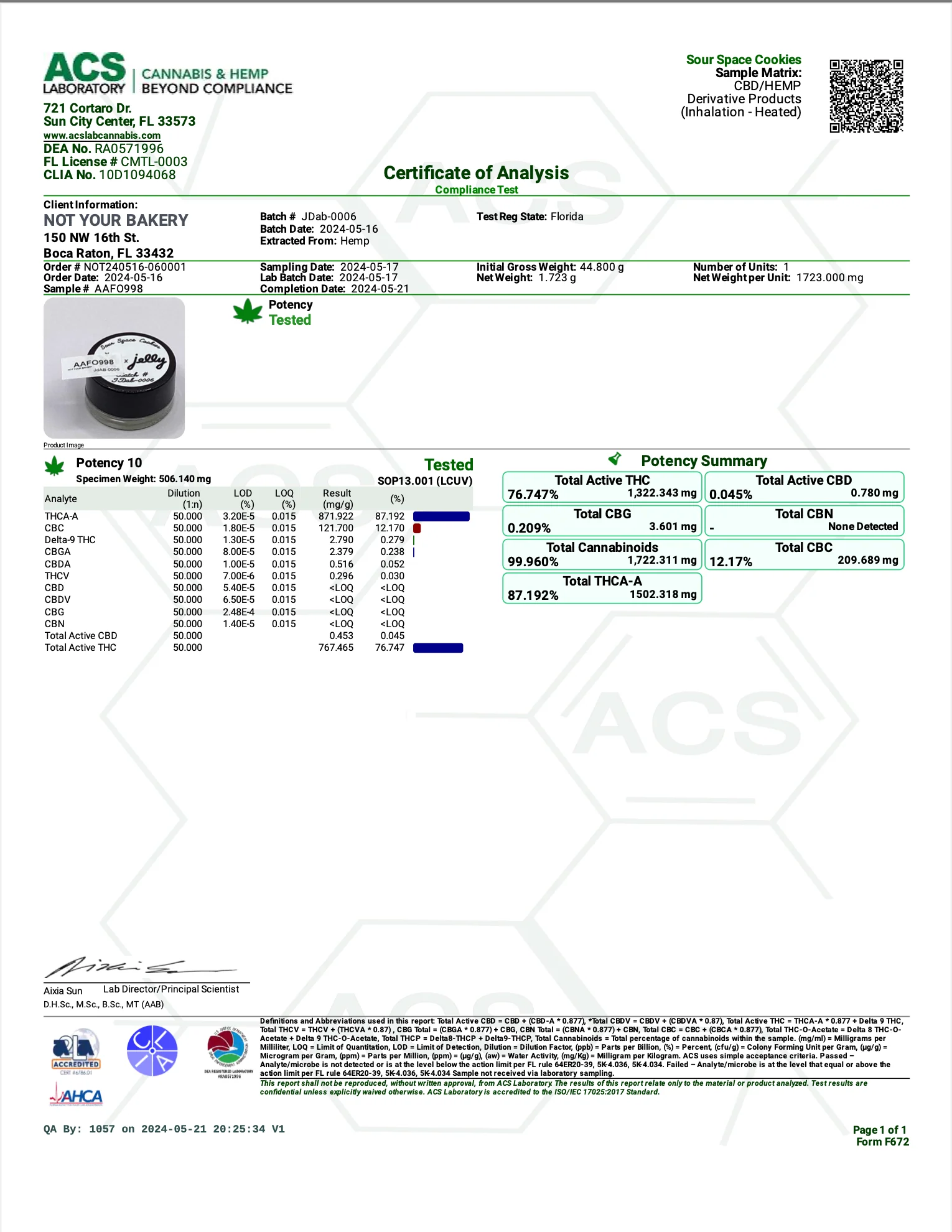 NYB: JELLY PURE THCA LIVE ROSIN BADDER - 2G - Image 7