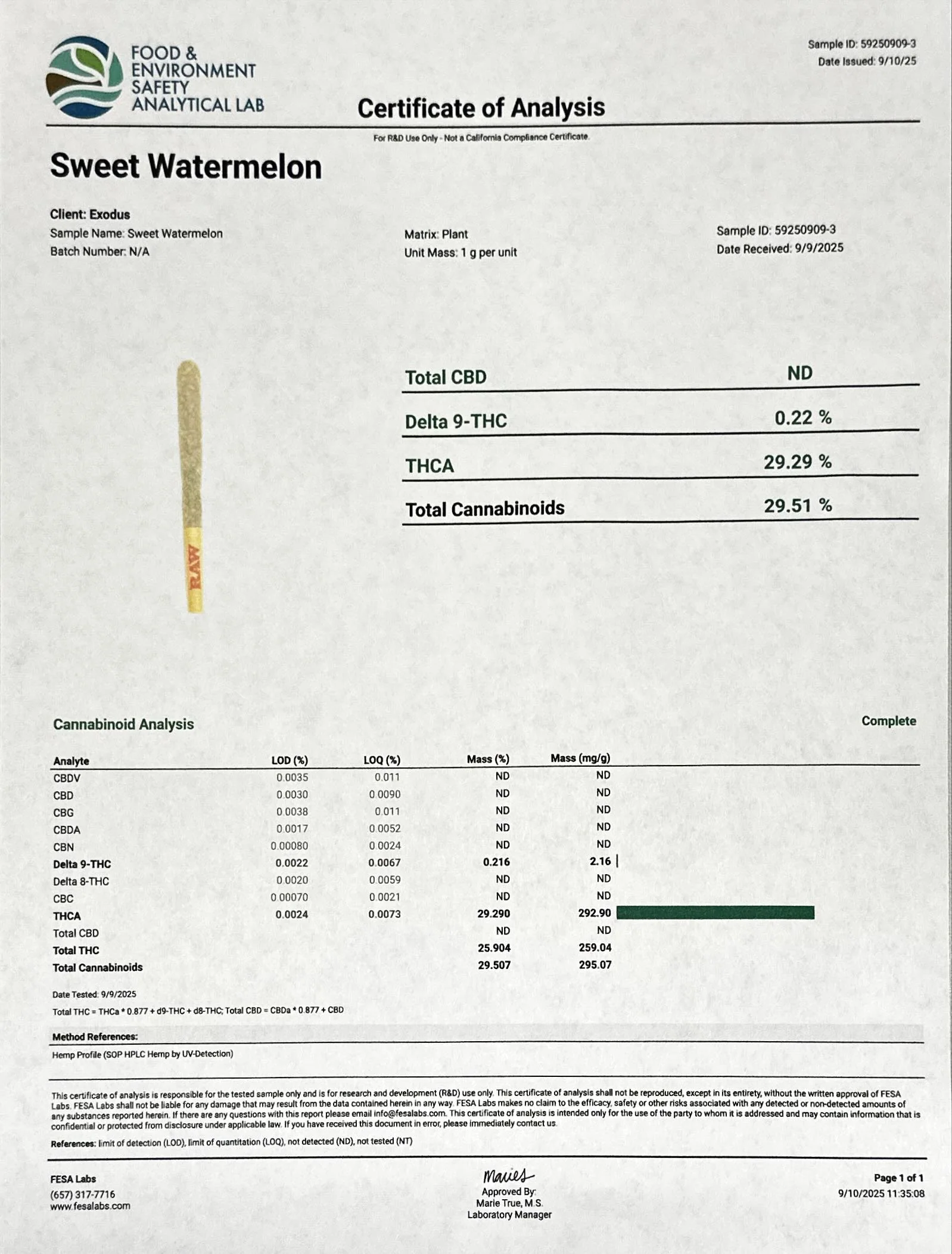 KANDY KUSH: AAA+ INDOOR THCA PREROLLS - 1.5G - Image 11
