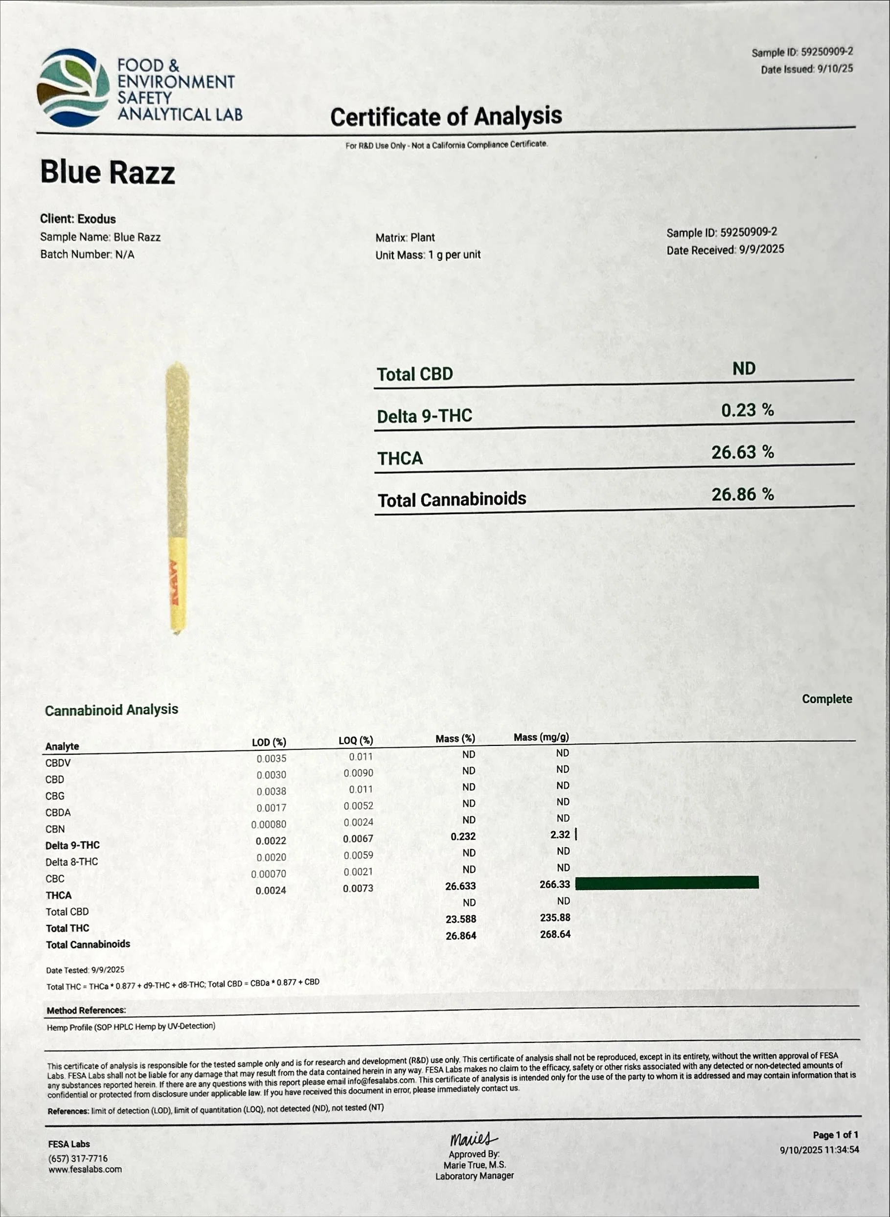 KANDY KUSH: AAA+ INDOOR THCA PREROLLS - 1.5G - Image 12