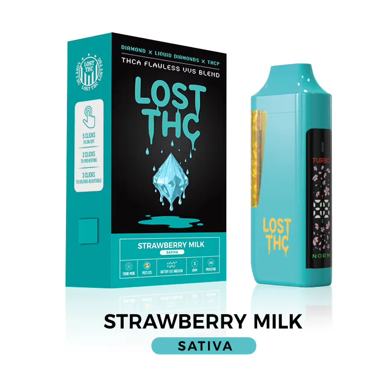 LOST THC - LIQUID DIAMOND FLAWLESS VVS THC DISPOSABLE - 3G - Image 5