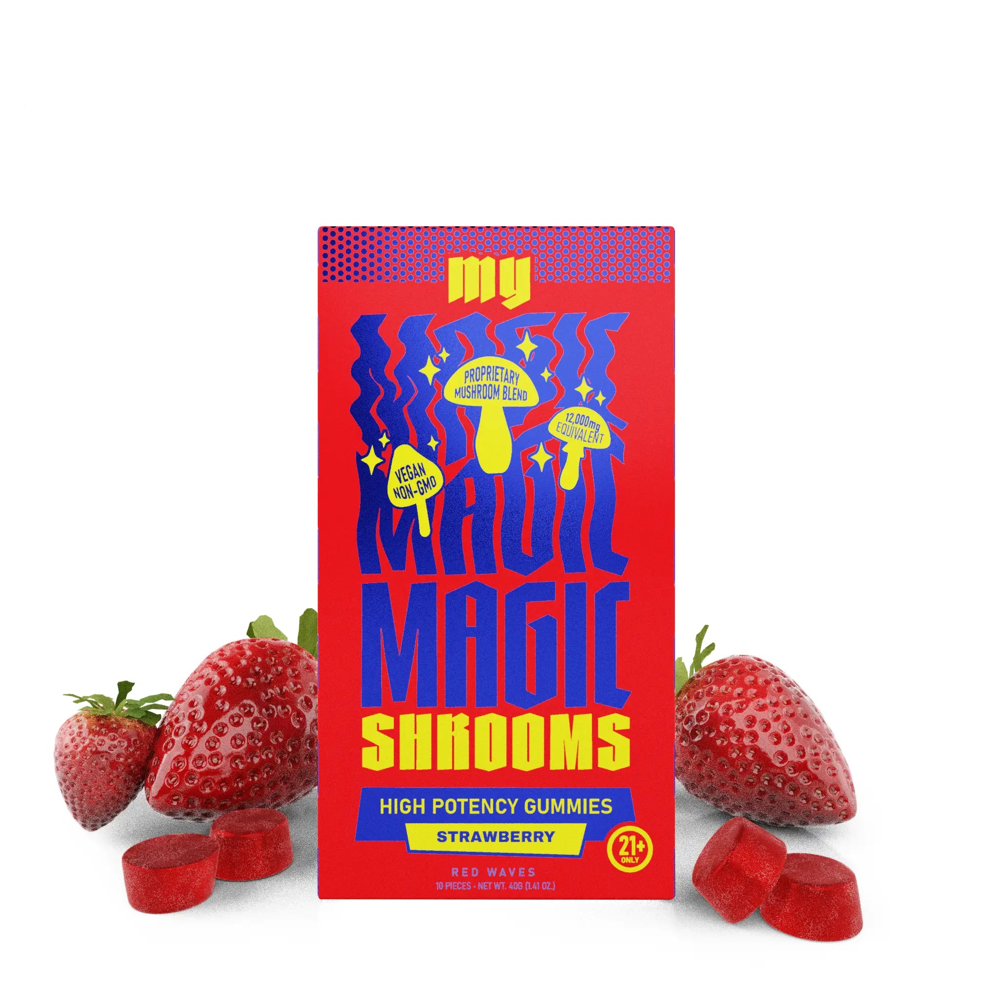 MY MAGIC SHROOMS: HIGH POTENCY MUSHROOM GUMMIES - 10CT - Image 3