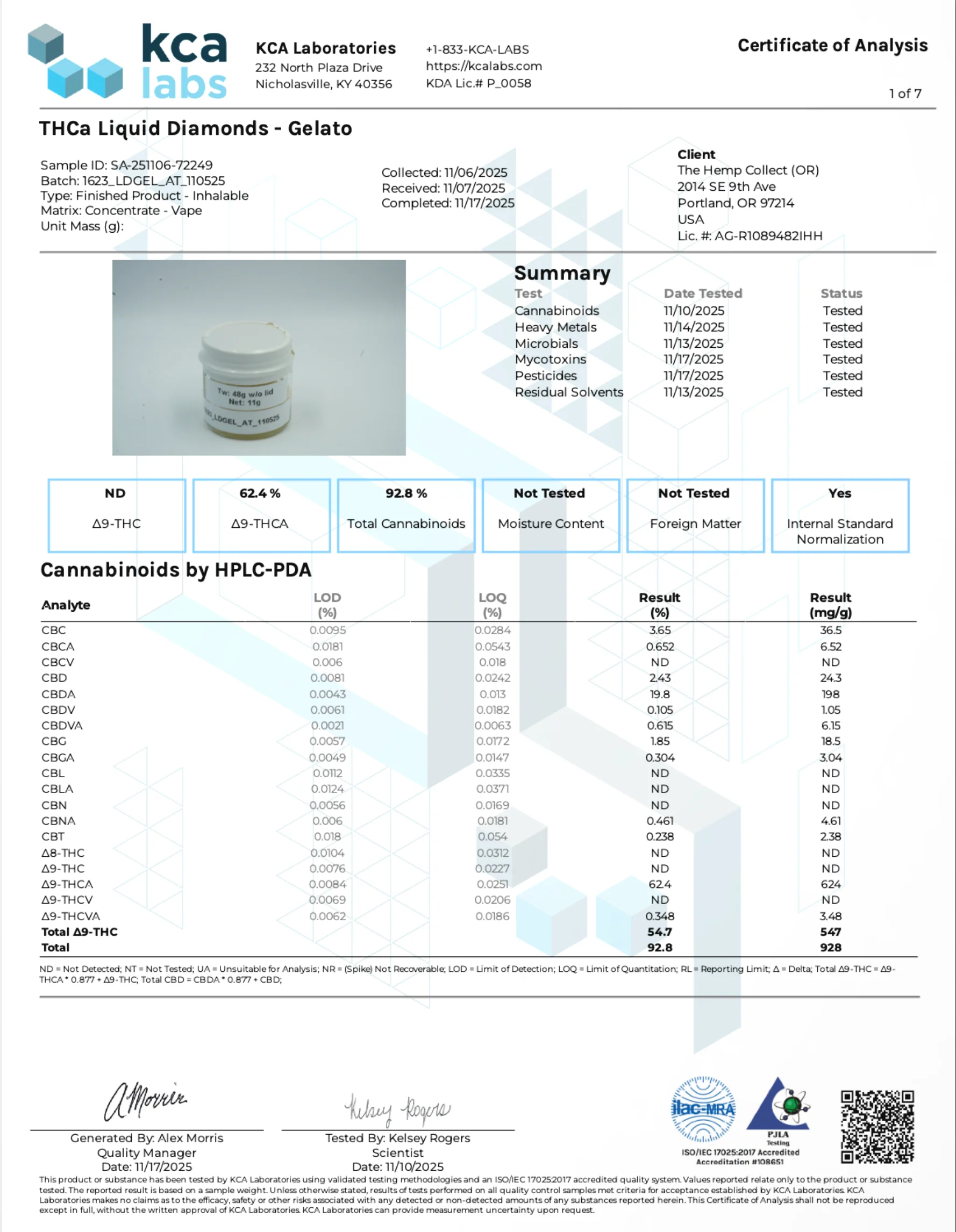 MODERN HERB CO - LIVE THCA LIQUID DIAMONDS DISPOSABLE - 2G - Image 12