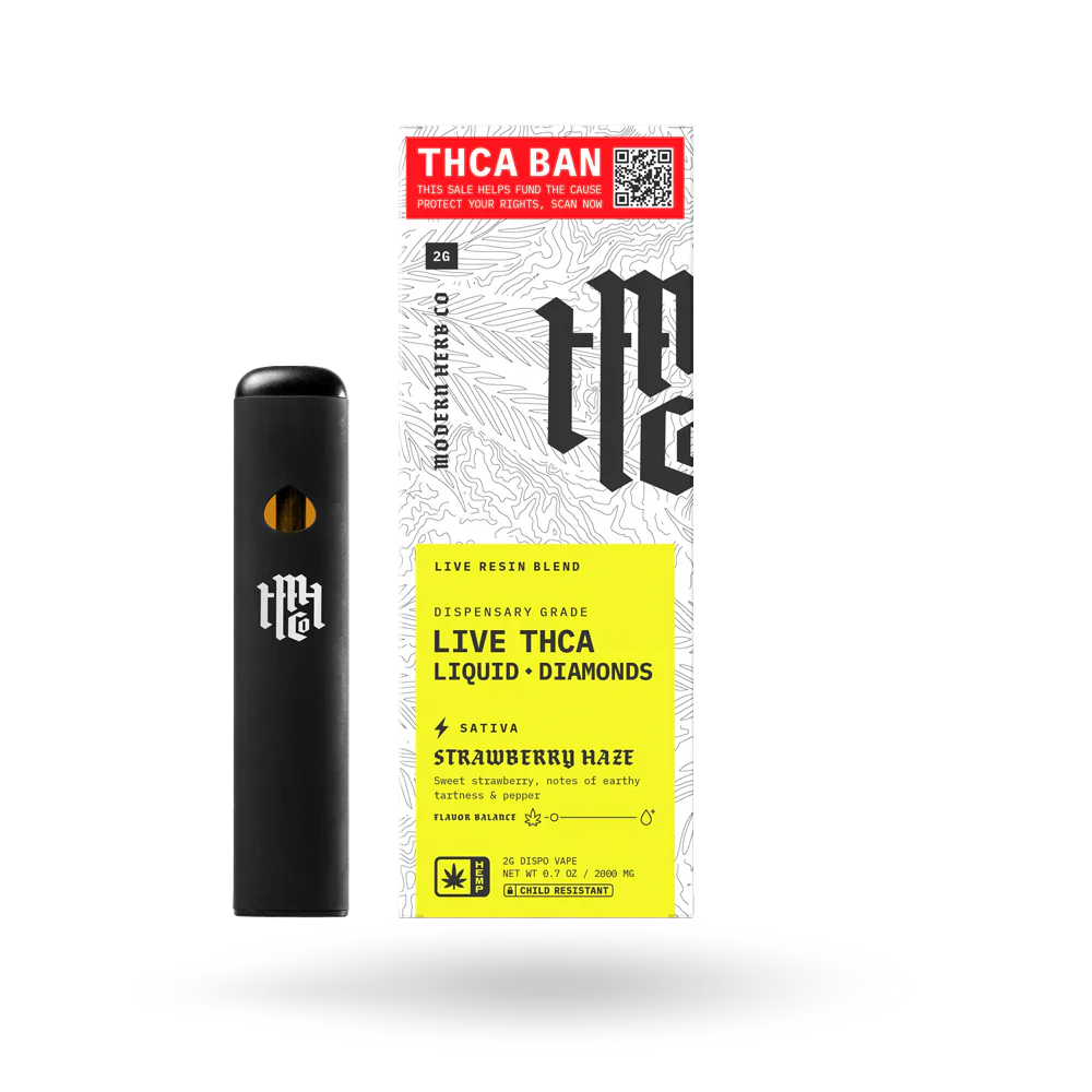 MODERN HERB CO - LIVE THCA LIQUID DIAMONDS DISPOSABLE - 2G - Image 3