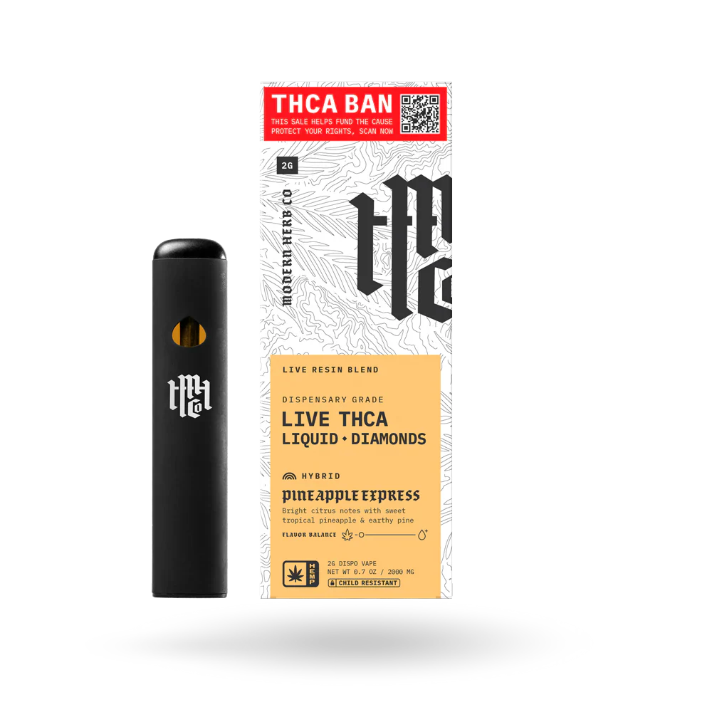 MODERN HERB CO - LIVE THCA LIQUID DIAMONDS DISPOSABLE - 2G - Image 4