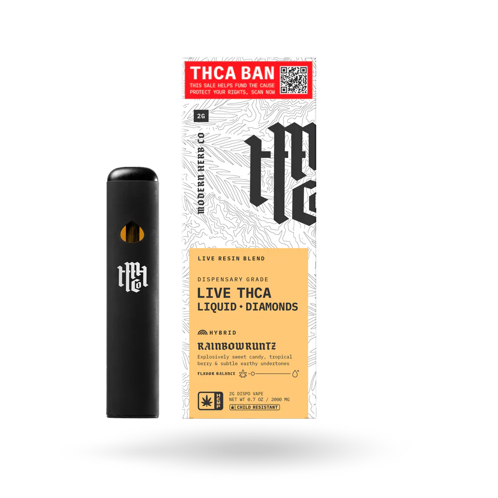 MODERN HERB CO - LIVE THCA LIQUID DIAMONDS DISPOSABLE - 2G - Image 6