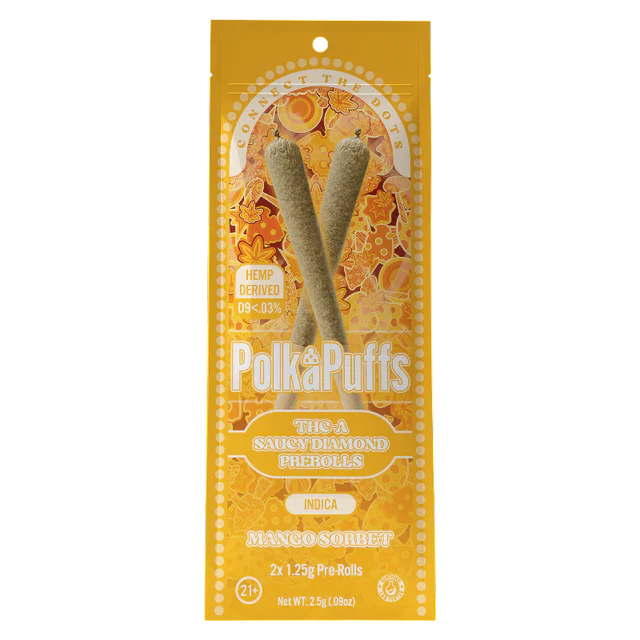 POLKADOT: POLKA PUFF THCA PREROLLS - 2.5G - Image 7