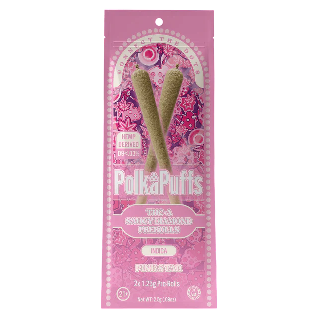 POLKADOT: POLKA PUFF THCA PREROLLS - 2.5G - Image 8