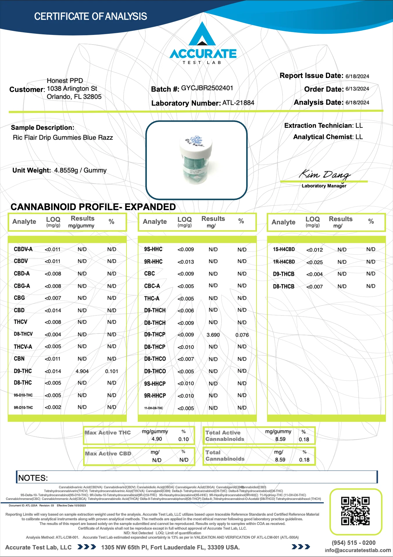 RIC FLAIR: THC GUMMIES 200MG - Image 11
