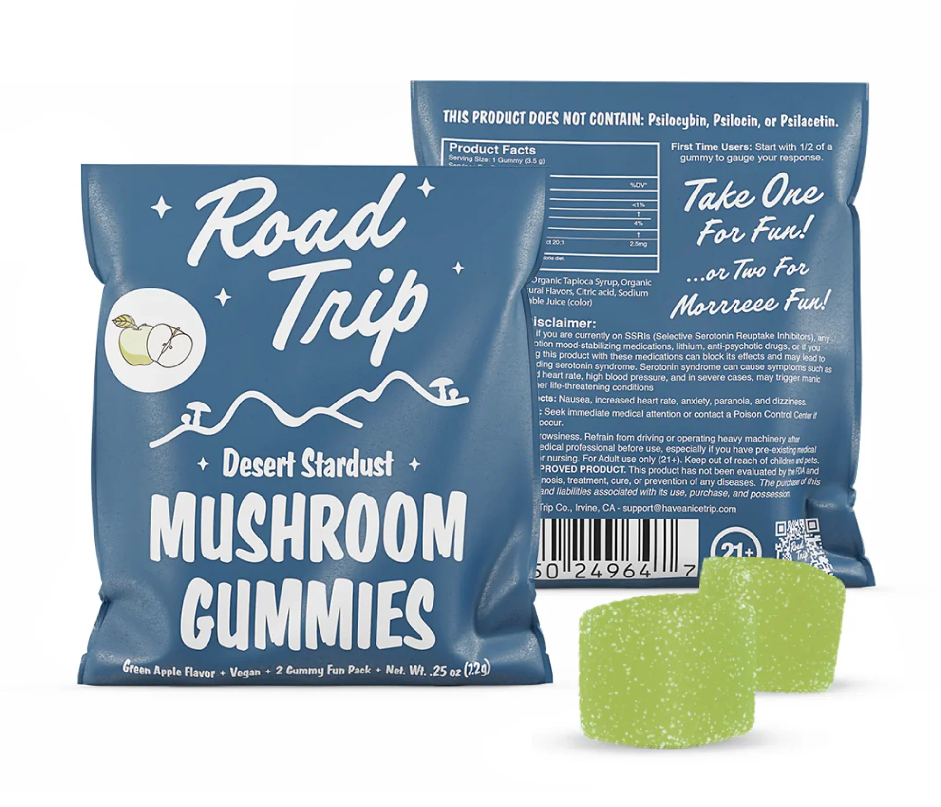 ROAD TRIP: DESERT STARDUST MUSHROOM GUMMIES - 2CT - Image 8