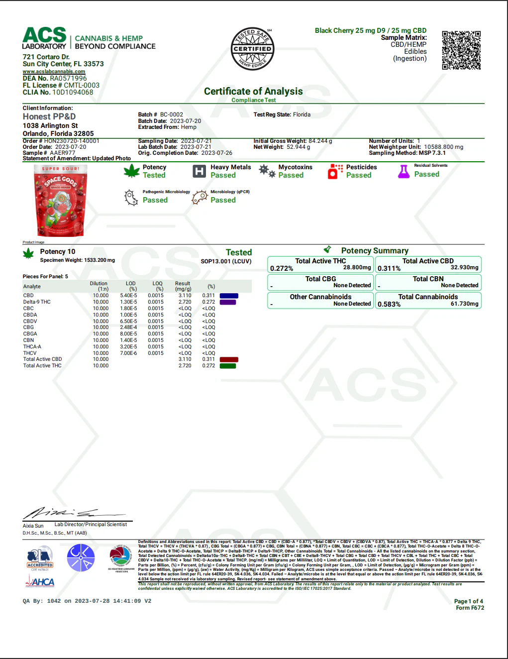 SPACE GODS: SUPER SOUR SPACE HEADS THC + CBD GUMMIES - 900MG - Image 6