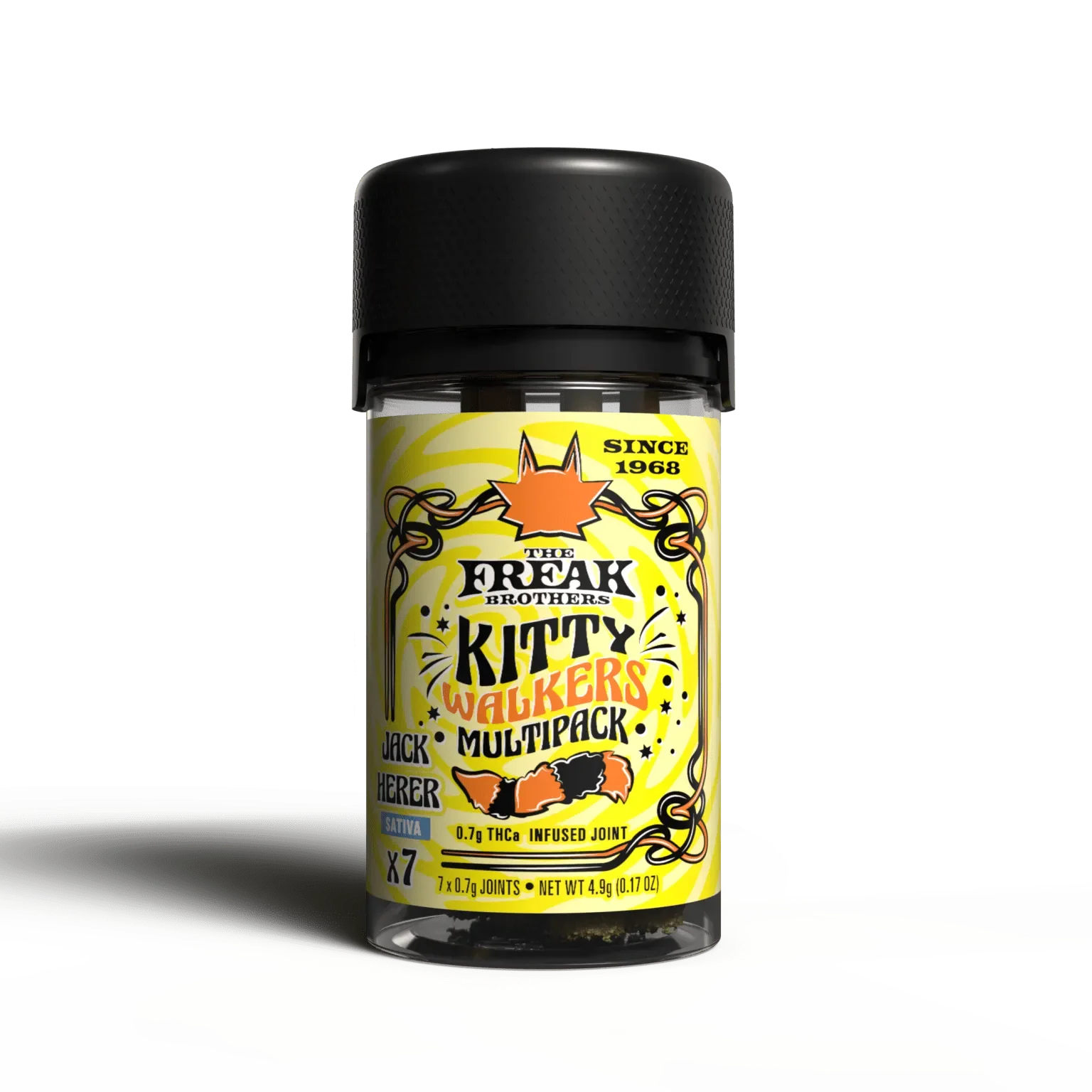 THE FREAK BROTHERS: KITTY WALKERS PREROLL MULTIPACK - 7CT - Image 3