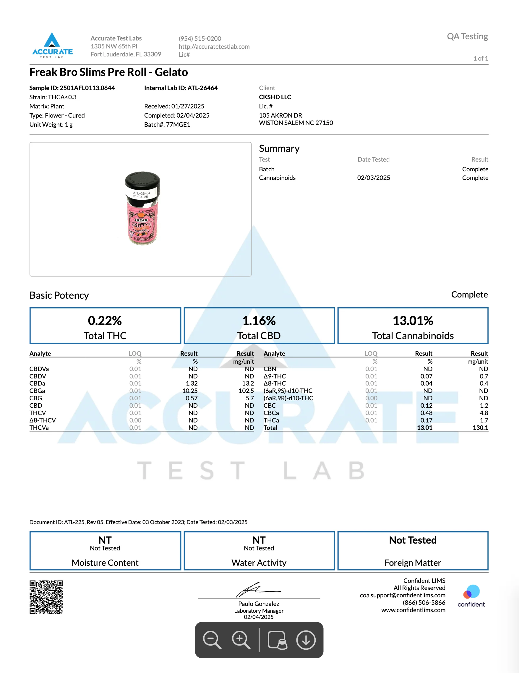 THE FREAK BROTHERS: KITTY WALKERS PREROLL MULTIPACK - 7CT - Image 6