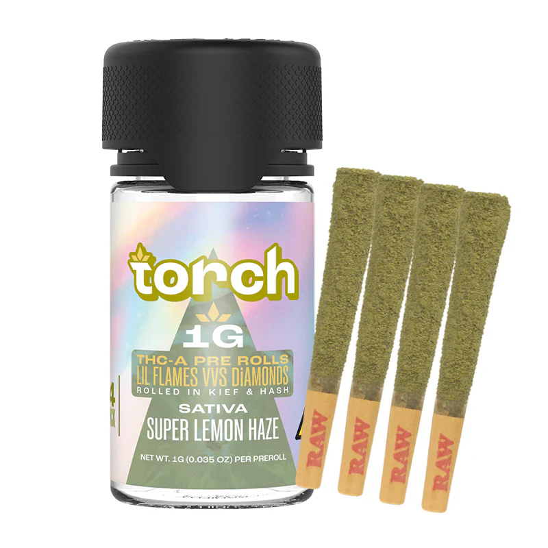 TORCH: LIL FLAMES VVS DIAMOND PREROLLS - 4CT - Image 6