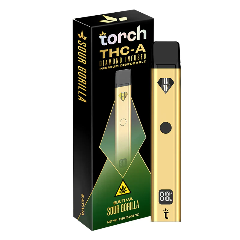TORCH : THC-A DIAMOND INFUSED PREMIUM  DISPOSABLE - 2.5G - Image 11