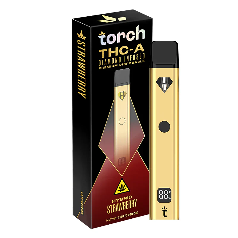 TORCH : THC-A DIAMOND INFUSED PREMIUM  DISPOSABLE - 2.5G - Image 12
