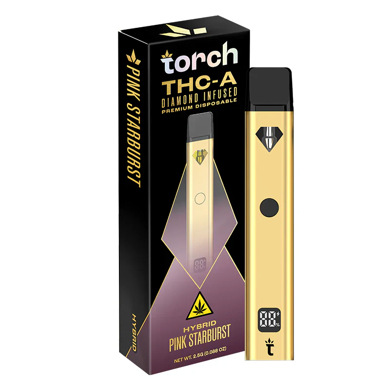 TORCH : THC-A DIAMOND INFUSED PREMIUM  DISPOSABLE - 2.5G - Image 13