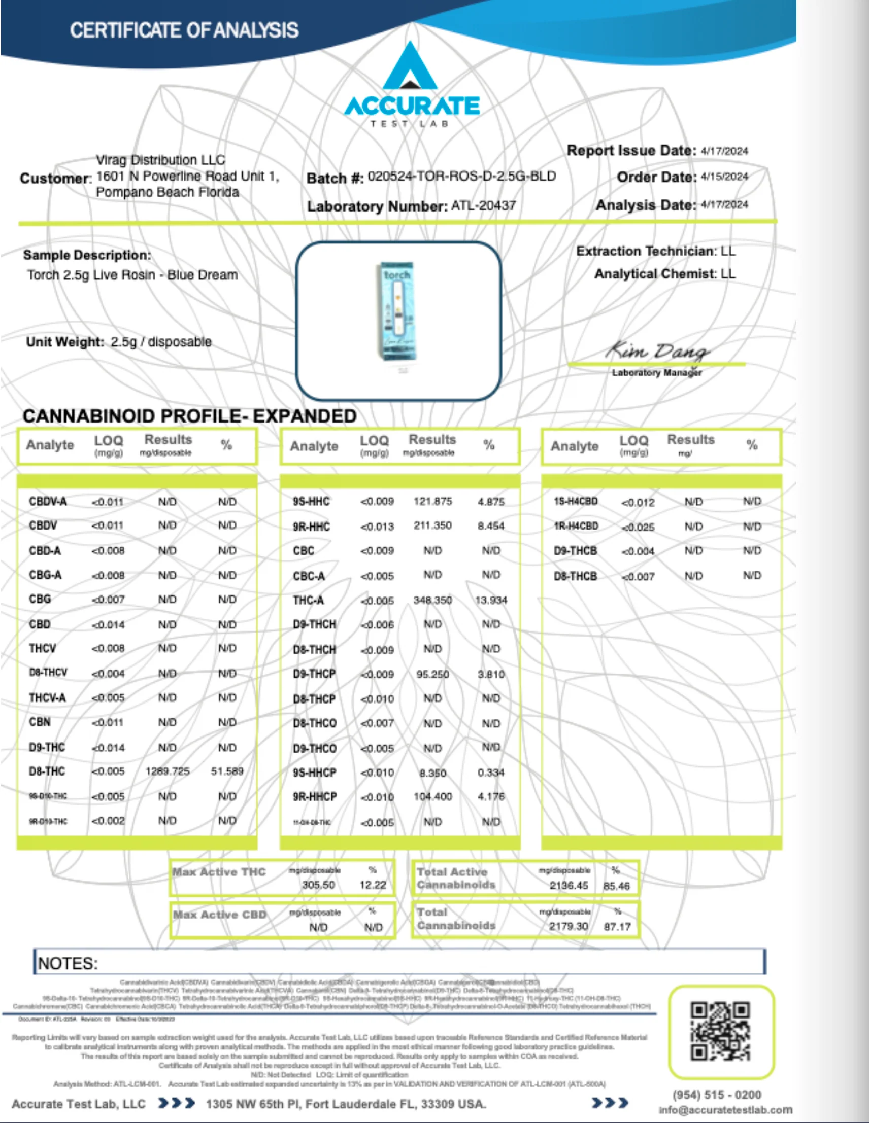 TORCH : THC-A DIAMOND INFUSED PREMIUM  DISPOSABLE - 2.5G - Image 17