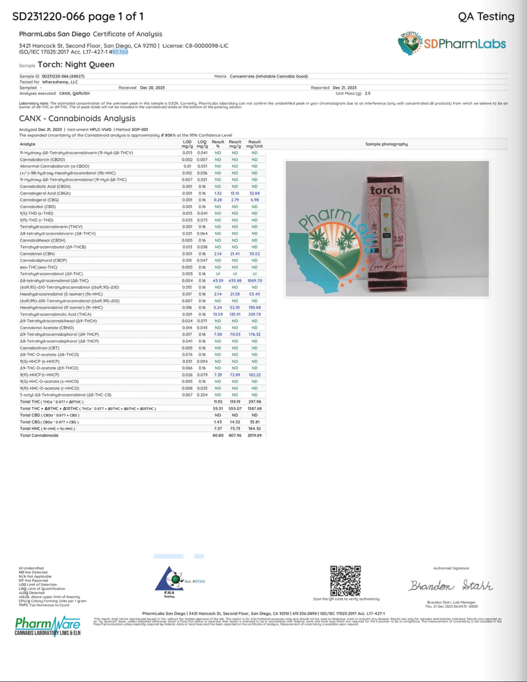 TORCH : THC-A DIAMOND INFUSED PREMIUM  DISPOSABLE - 2.5G - Image 21