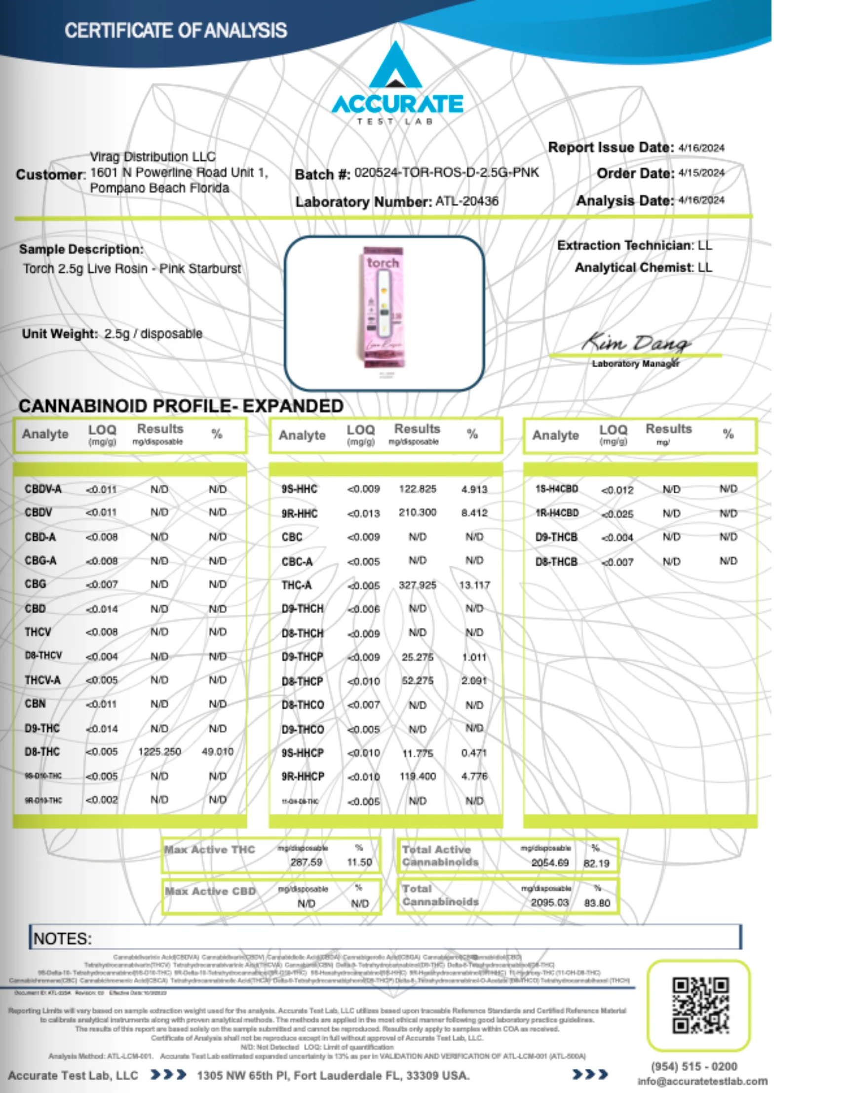 TORCH : THC-A DIAMOND INFUSED PREMIUM  DISPOSABLE - 2.5G - Image 27