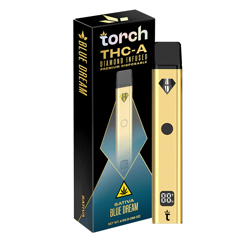 TORCH : THC-A DIAMOND INFUSED PREMIUM  DISPOSABLE - 2.5G - Image 4