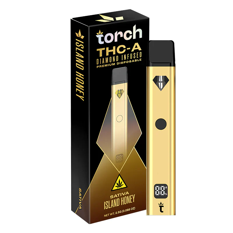 TORCH : THC-A DIAMOND INFUSED PREMIUM  DISPOSABLE - 2.5G - Image 5