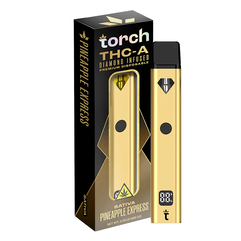 TORCH : THC-A DIAMOND INFUSED PREMIUM  DISPOSABLE - 2.5G - Image 8