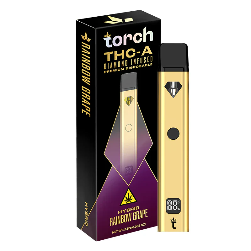 TORCH : THC-A DIAMOND INFUSED PREMIUM  DISPOSABLE - 2.5G - Image 9